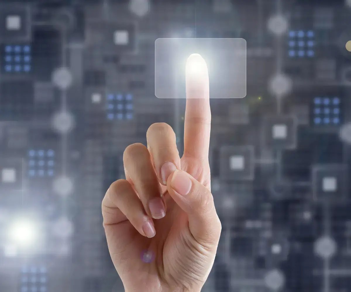 Touch Screen_Stock Image